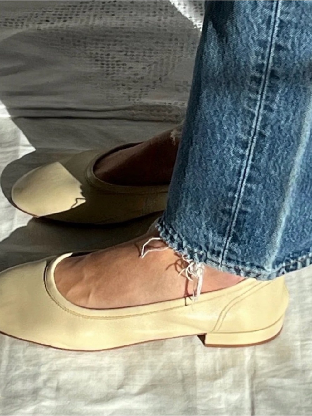 Maryam Nassir Zadeh Brand New Serafina Flats in Bulgur - Picture 7 of 15